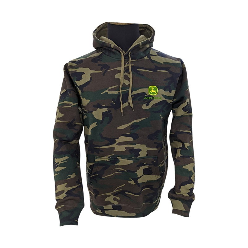 John Deere Men's Camo  Hoodie