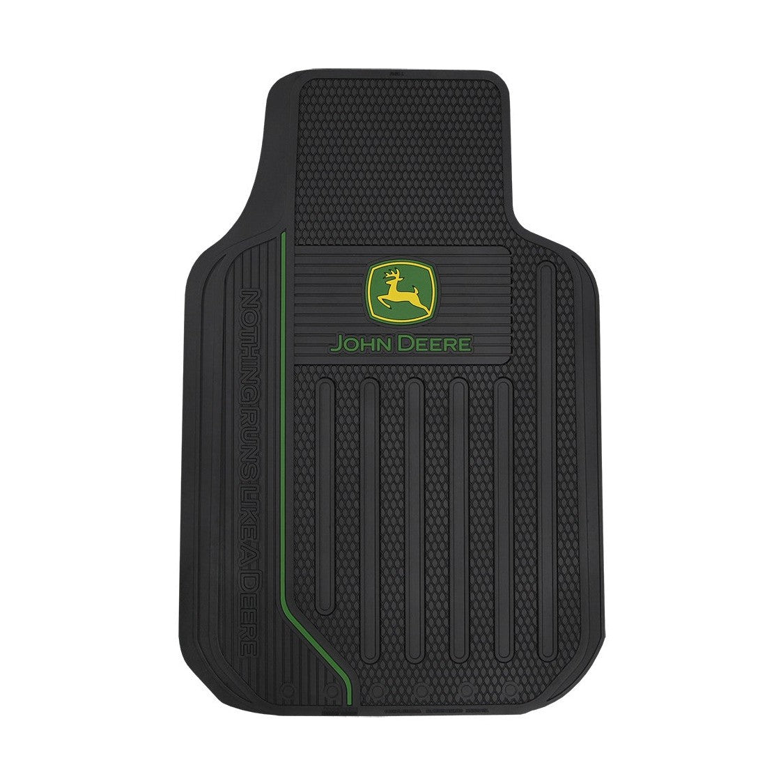 John Deere Rubber Car Floor Mats (Set of 2)