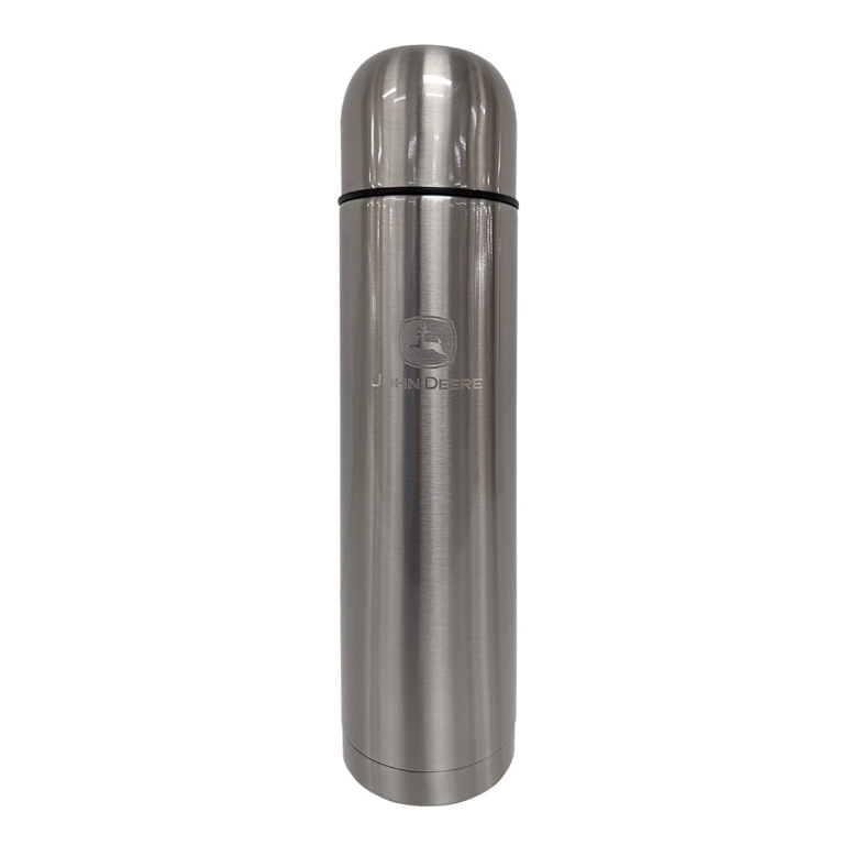 John Deere 1L Stainless Steel Vacuum Flask