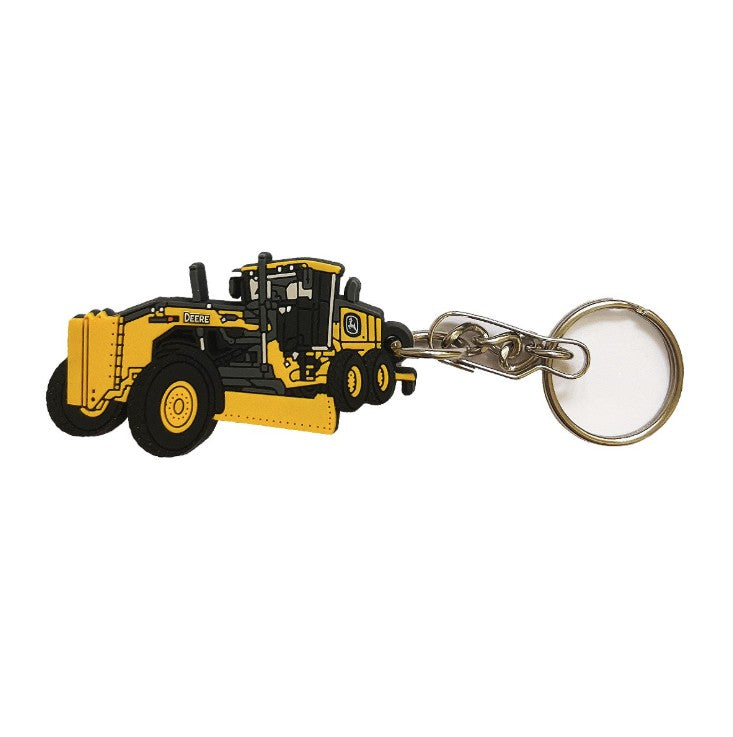 John Deere Motor Grader Keyring