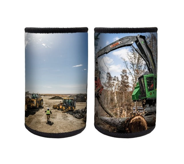John Deere Printed Magnetic Stubby Cooler