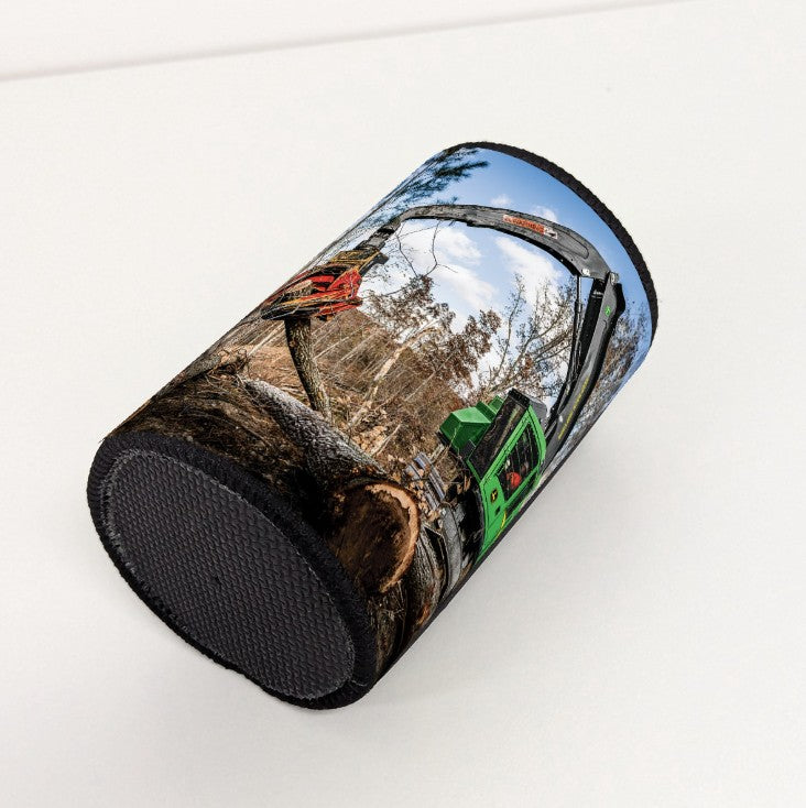 John Deere Printed Magnetic Stubby Cooler