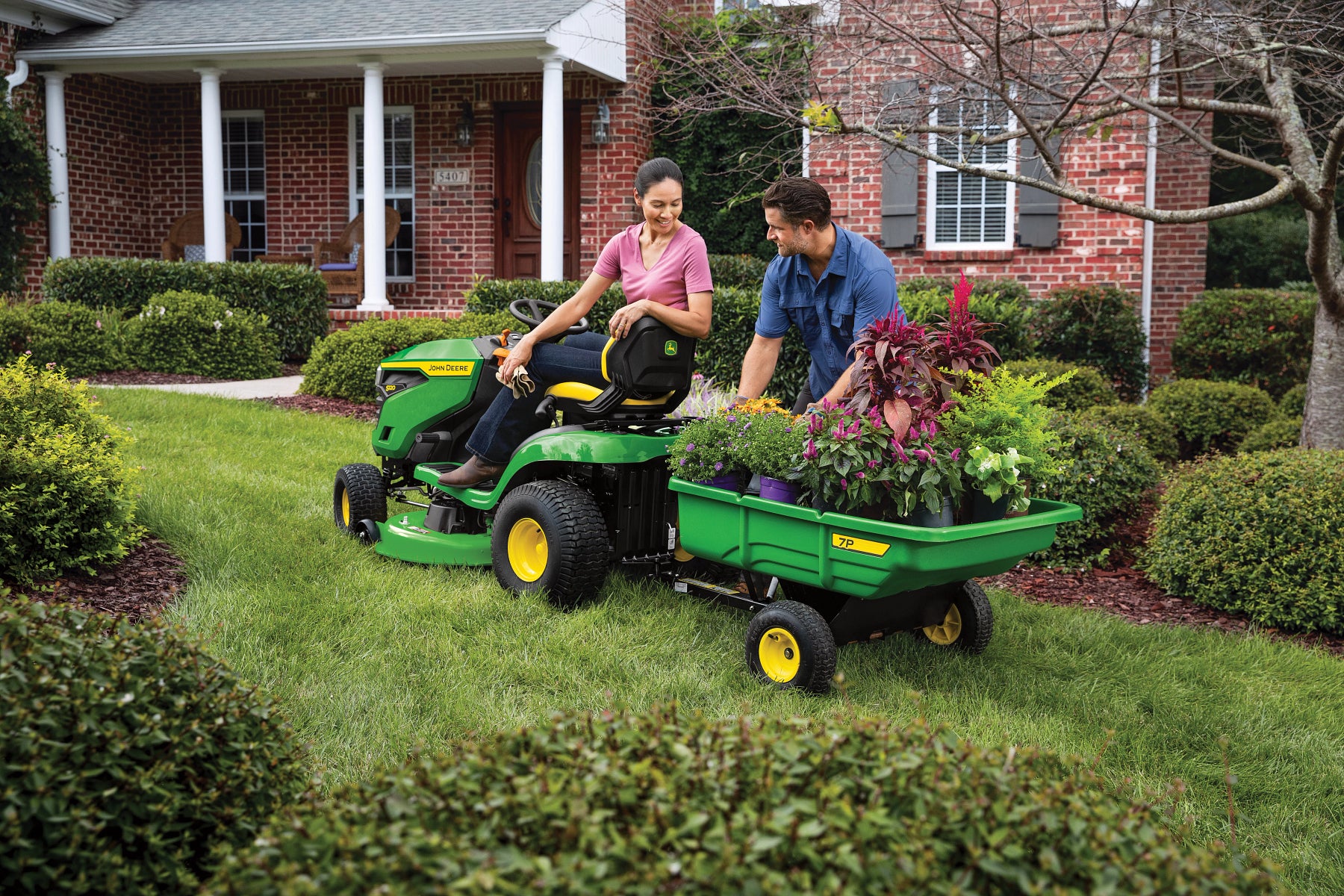 John Deere S120 22HP 42 Ride on Mower RDO Equipment