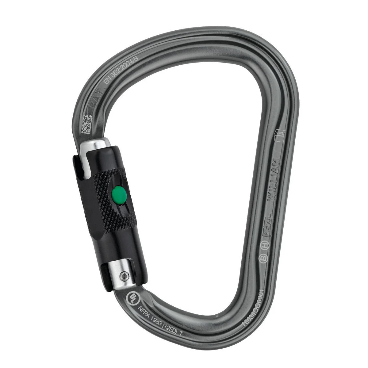 Petzl William Ball Lock Double Locking Carabiner