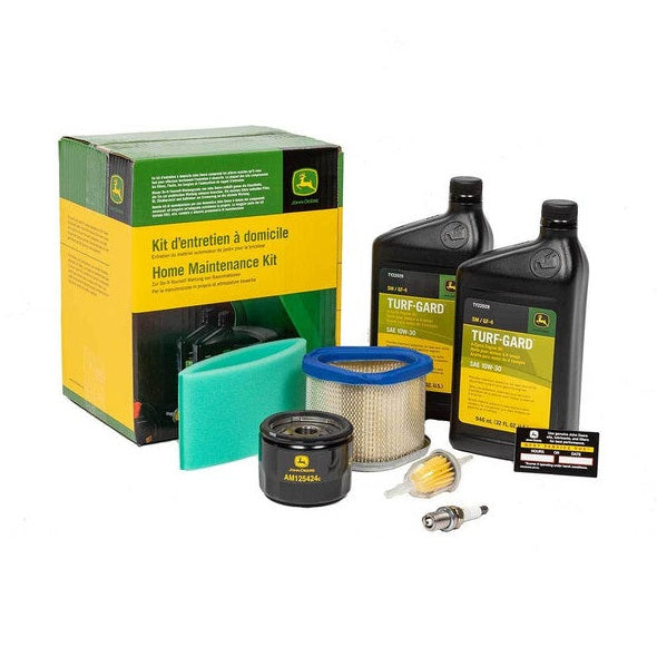 John Deere Home Maintenance Kit for LT160, LX266, GT225, L110, Sabre, Scotts