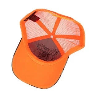 John Deere Camo & Orange Hi-Vis Trucker Cap