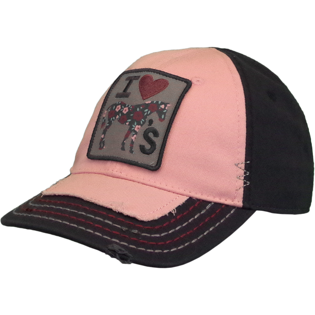 John Deere I Love Horses Baseball Cap