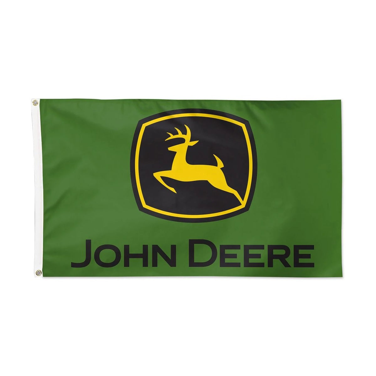 John Deere Trademark Logo Green Flag