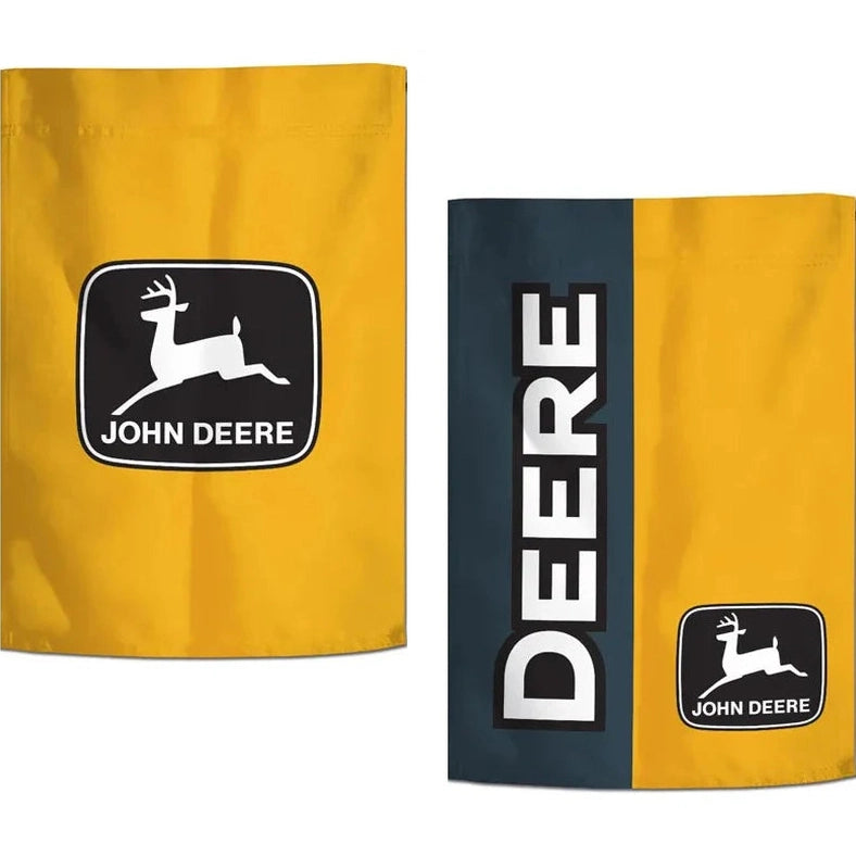 John Deere Construction Dual-sided Logo Banner Flag