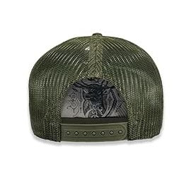 John Deere Men's Olive Vintage Deere Trucker Cap