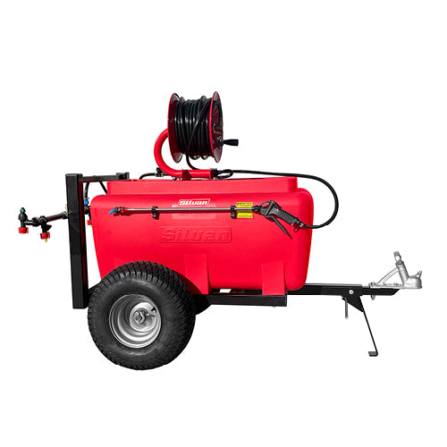 Silvan 200L Lightfoot Trailer Sprayer with 30m Eco Hose Reel