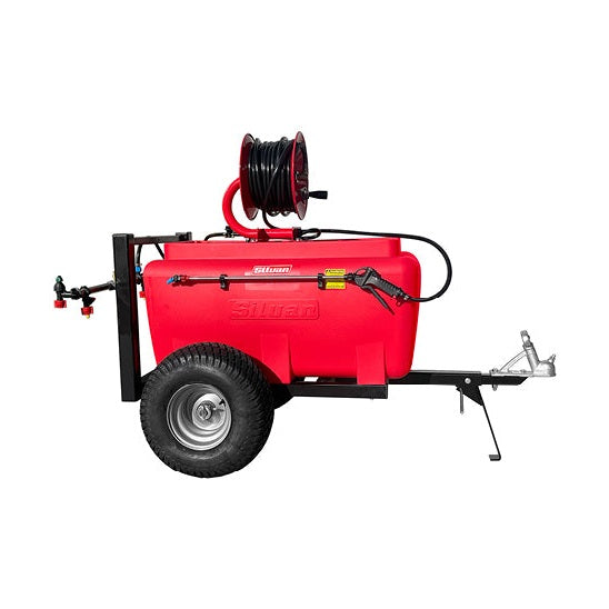 Silvan 200L Lightfoot Trailer Sprayer with 30m Eco Hose Reel