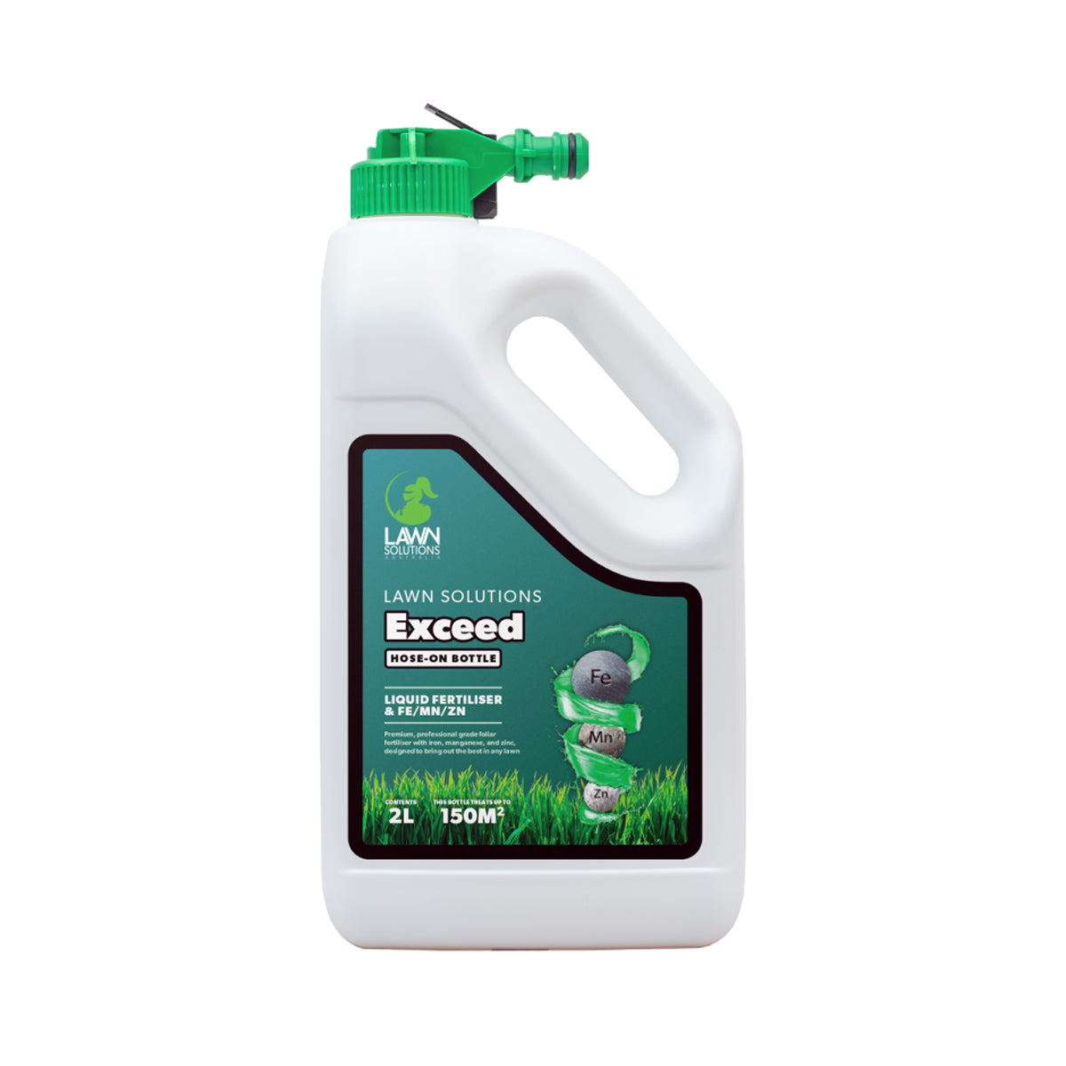 Lawn Solutions Australia Exceed 2L Hose-on Liquid Fertiliser