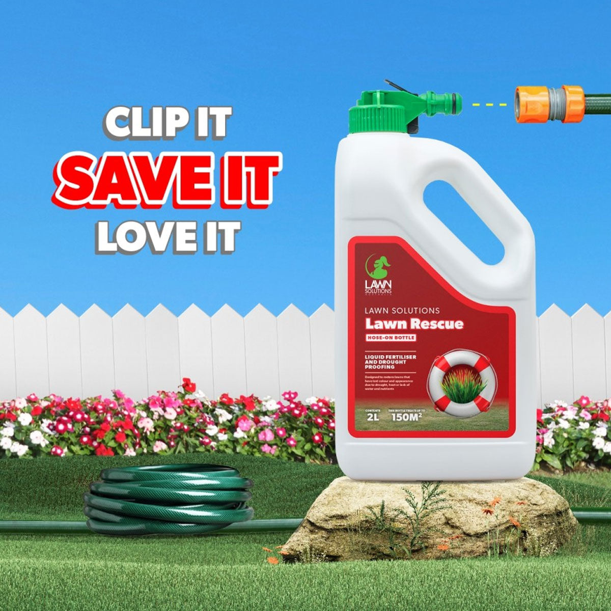 Lawn Solutions Australia Lawn Rescue Hose-on 2L