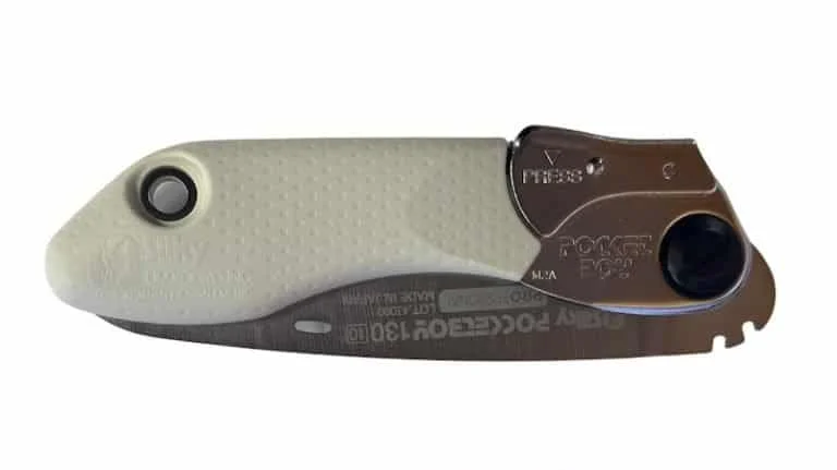 Silky PocketBoy 130mm Medium Tooth Folding Pruning Saw - LIMITED EDITION WHITE