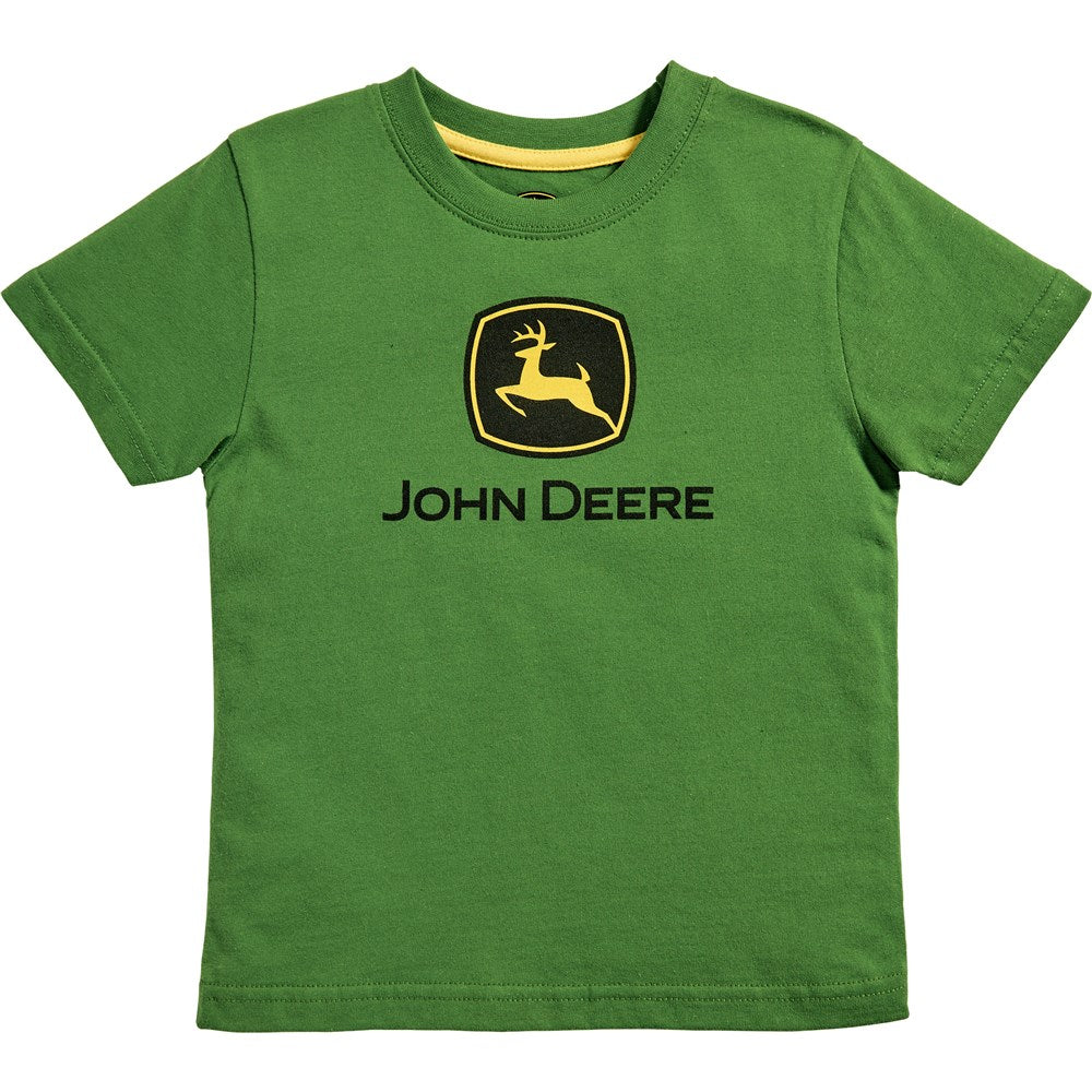 John Deere Youth Green Trademark Logo Tee