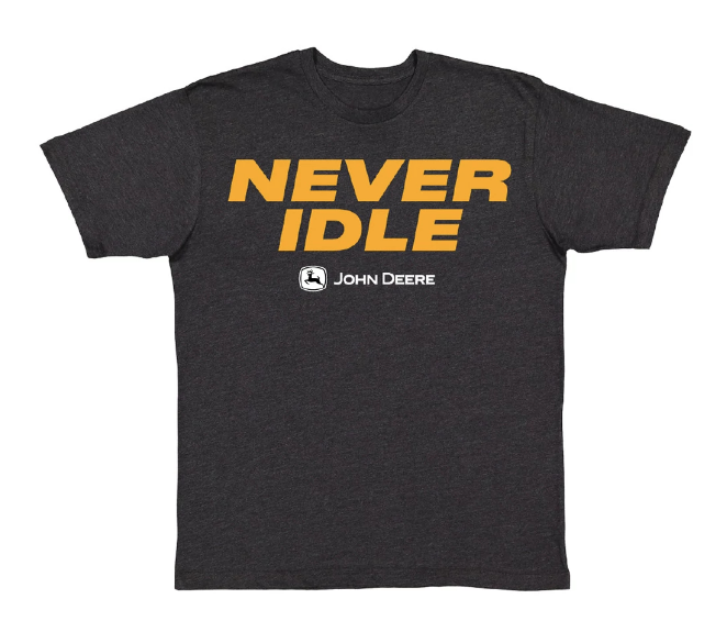 John Deere Men's Never Idle Tee