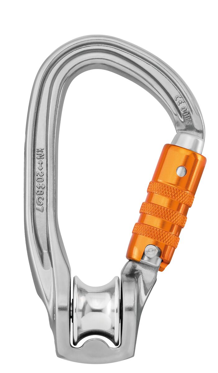 Petzl Rollclip Z Tri-Act Pulley Carabiner