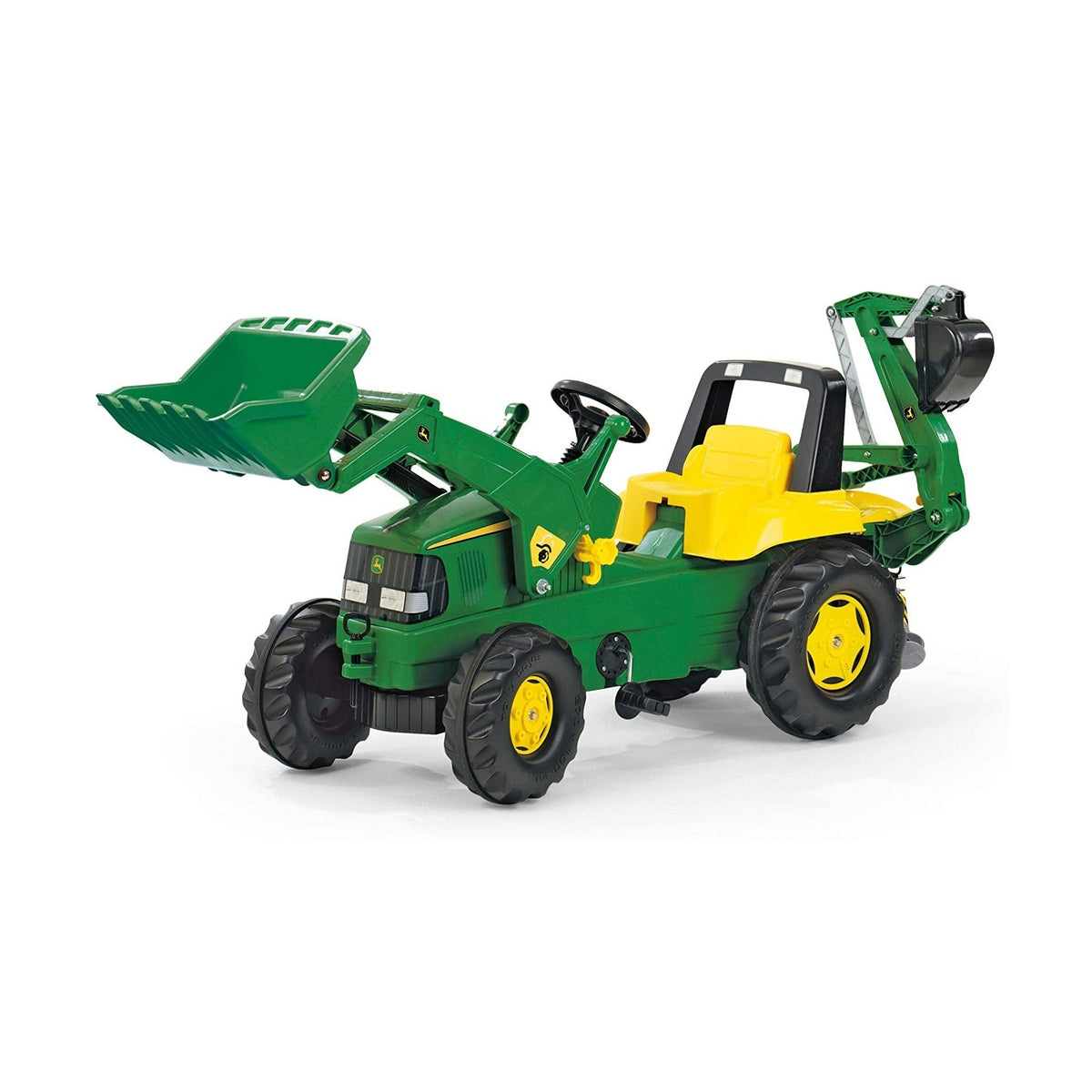 John Deere Rolly Junior Ride-On Tractor with Loader & Excavator - RDO Equipment