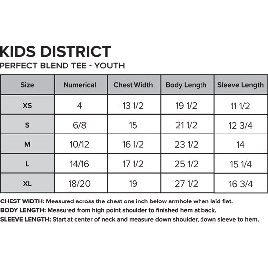 Vermeer Youth Green Blend District Tee