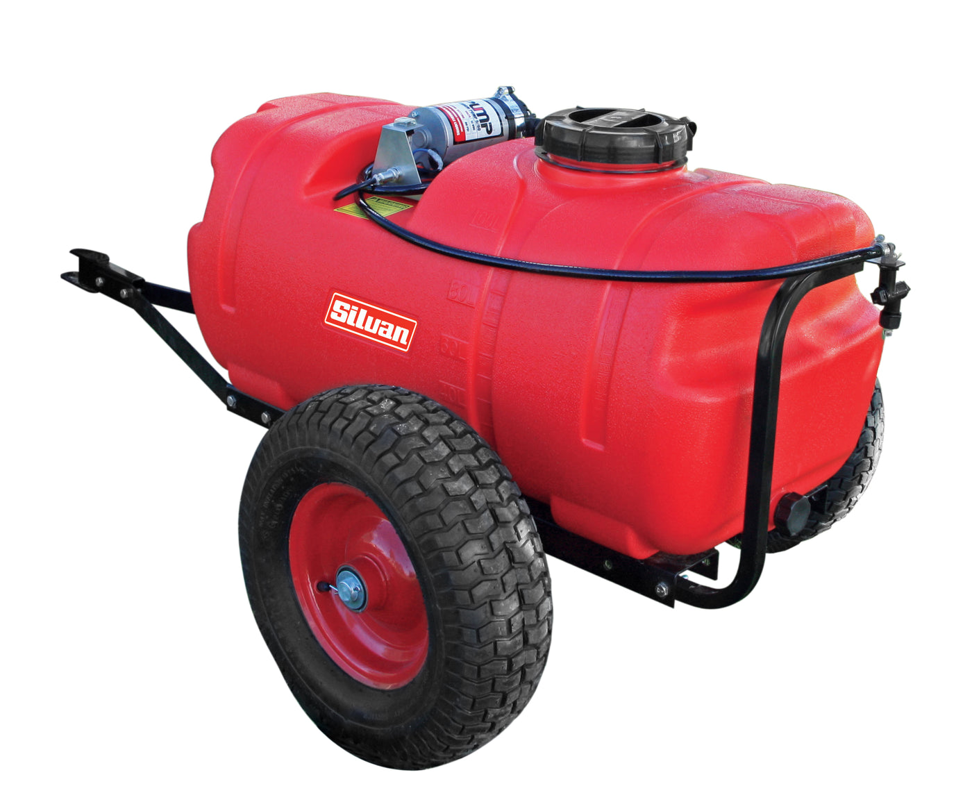 Silvan 100L Redline 12 Volt Spotpak Sprayer With Trailer and Boomless ...