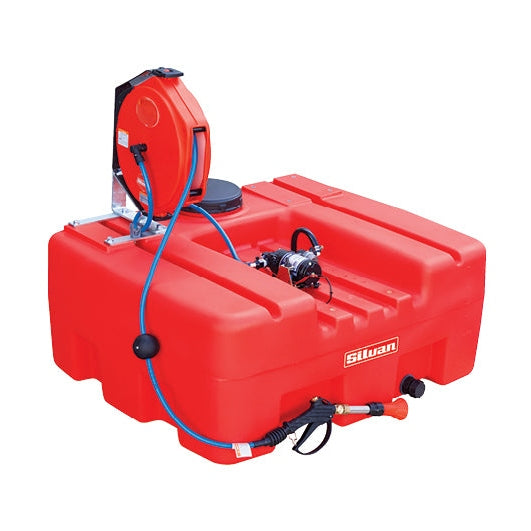 Silvan 300L Smoothflo SquatPak Sprayer with 15m Retractable Hose Reel