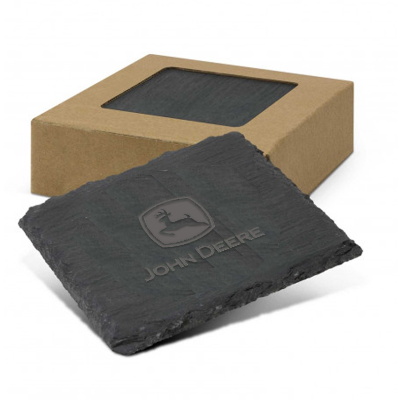 John Deere Slate Coasters (Set of 4)