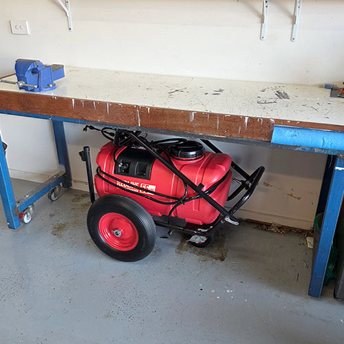 Silvan Redline 55L Rechargeable Remote Control Trolley Sprayer with Twin Boom Nozzle