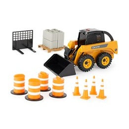 1:16 Skid Steer with Accessories (Cones & Barrels) Set - RDO Equipment