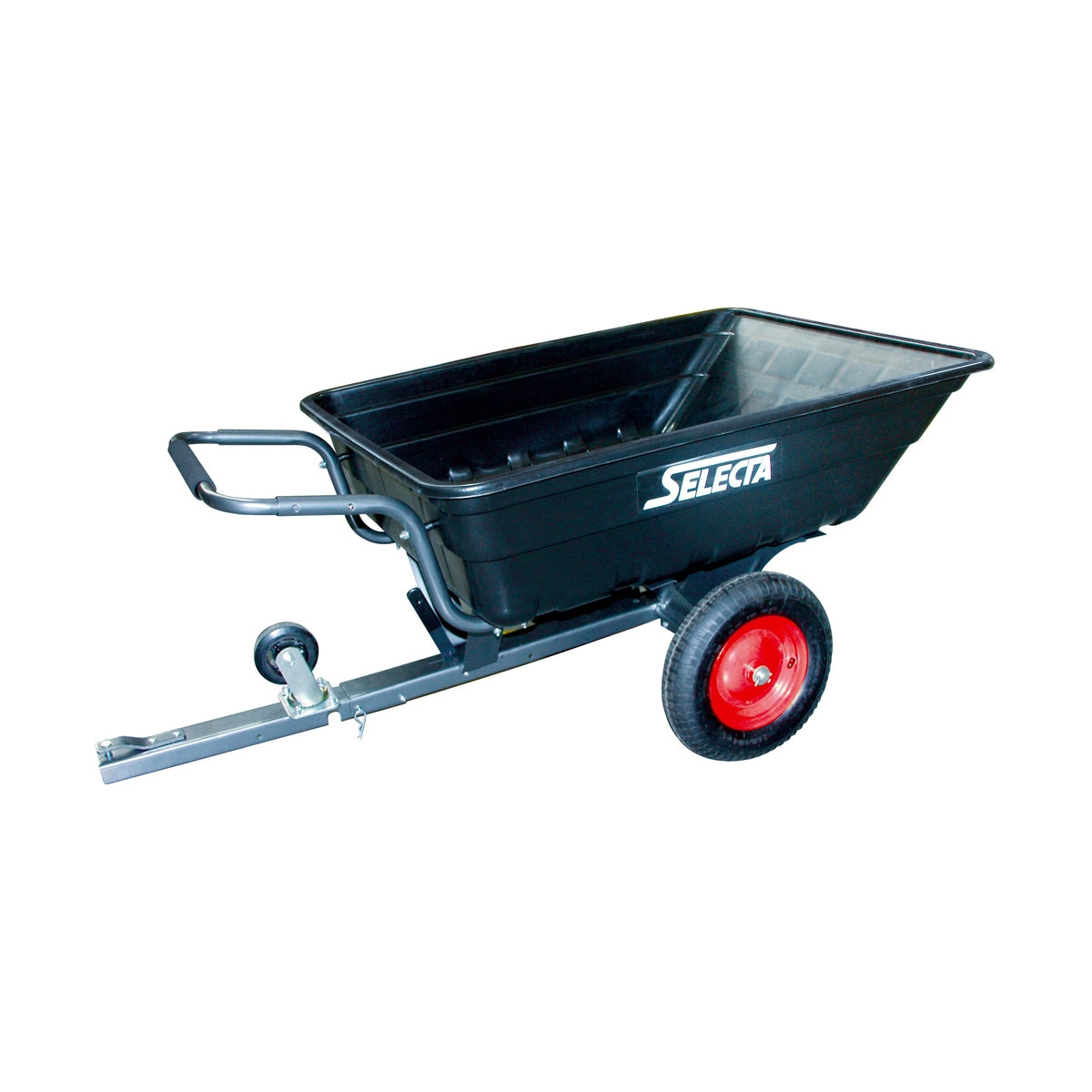 Silvan Selecta 235L Poly Tipper Cart Trailer for Ride-on Mowers - RDO Equipment