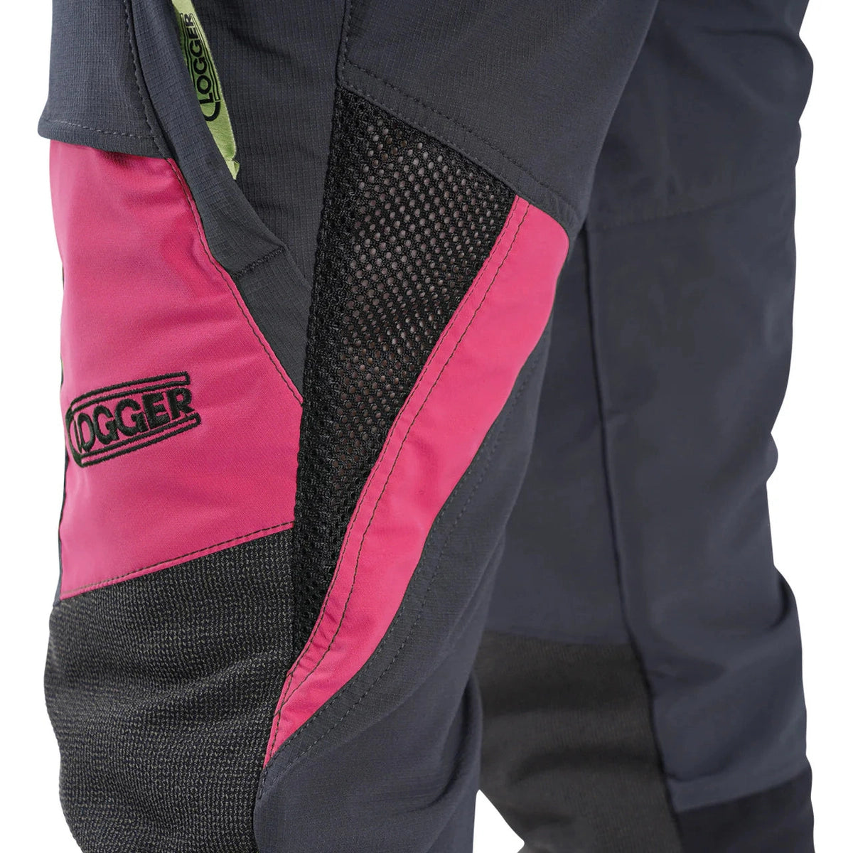 Clogger Zero Gen2 Light and Cool Men's Chainsaw Protective Pants - Limited Edition Pink