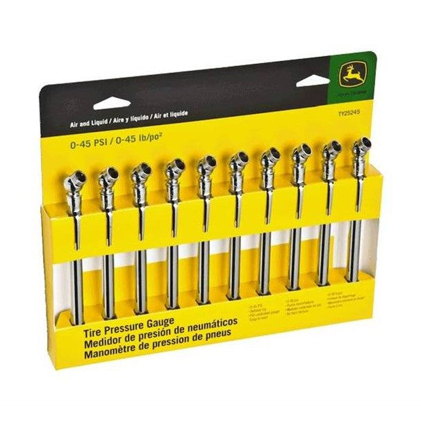 John Deere Pencil Tyre Pressure Gauge