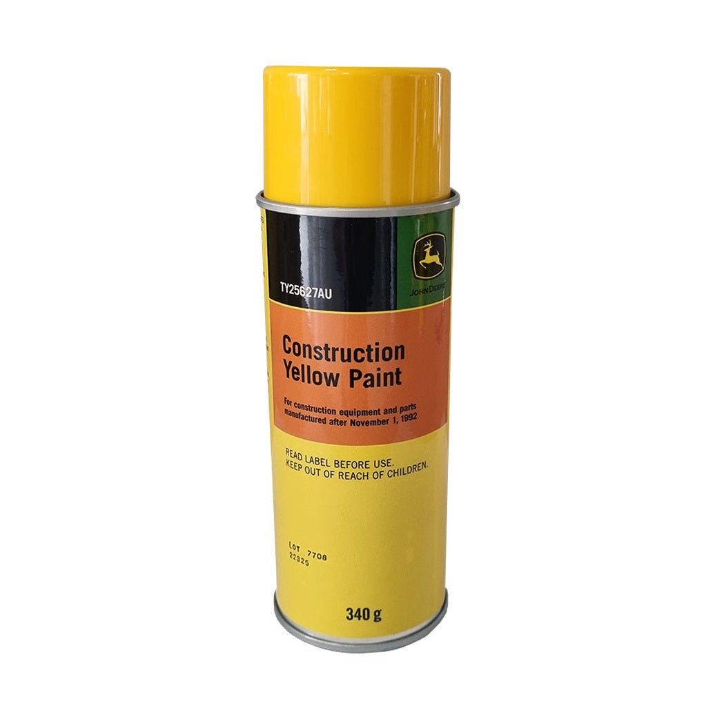 John Deere Construction Yellow Paint - 340g Spray Can