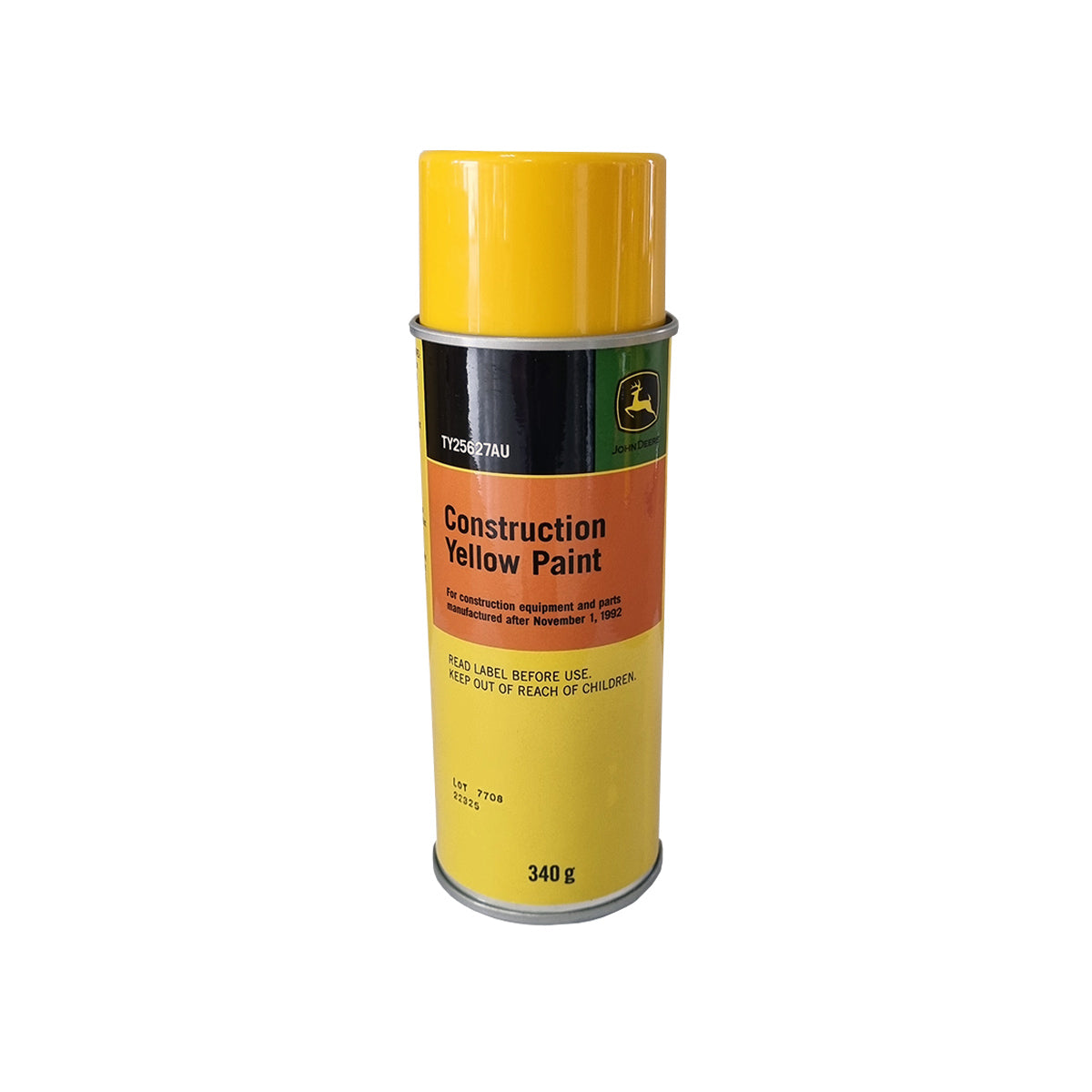 John Deere Construction Yellow Paint - 340g Spray Can