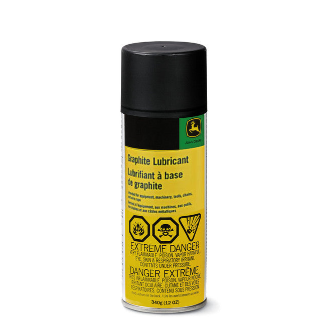 John Deere Graphite Lubricant - 340g Spray Can