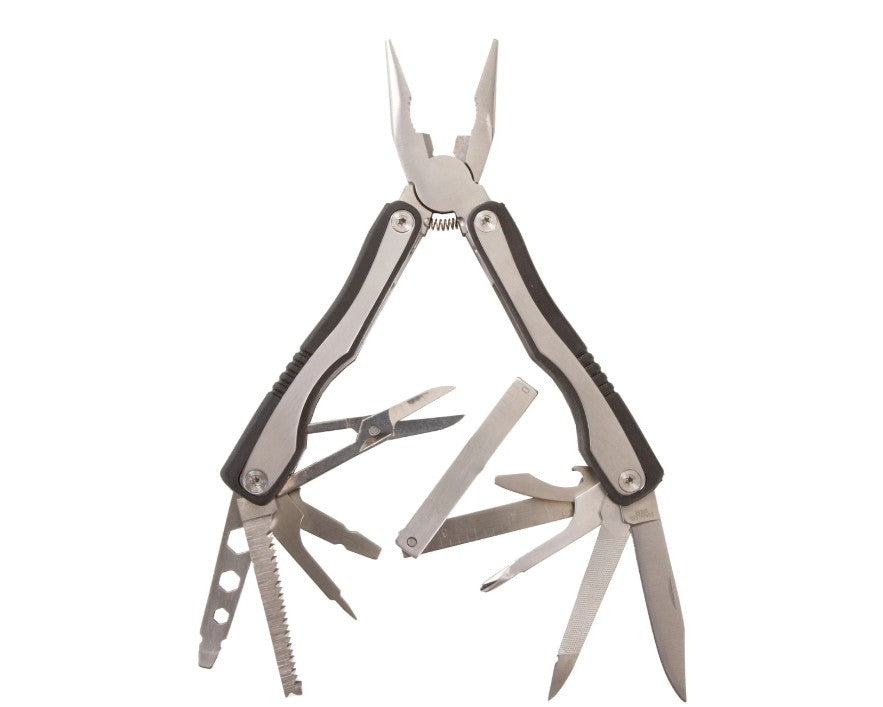 John Deere 12-in-1 Stainless Steel Multi-Tool Pliers