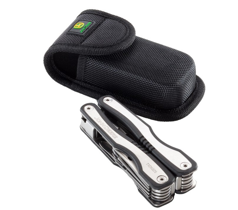 John Deere 12-in-1 Stainless Steel Multi-Tool Pliers