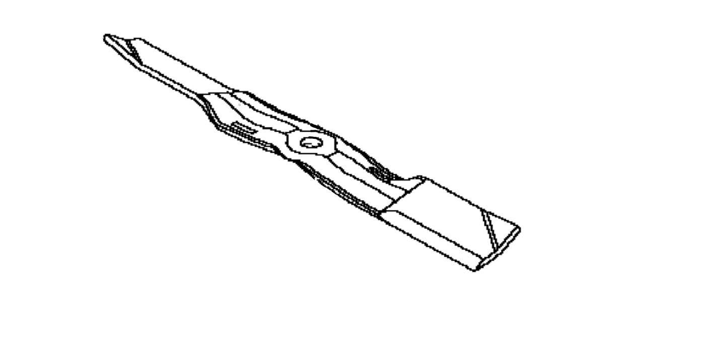 John Deere Mower Blade for 48inch Deck on Select Models