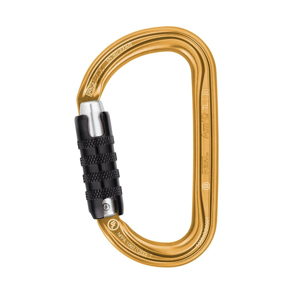 Petzl Am'D Triple-Action Double Locking Carabiner