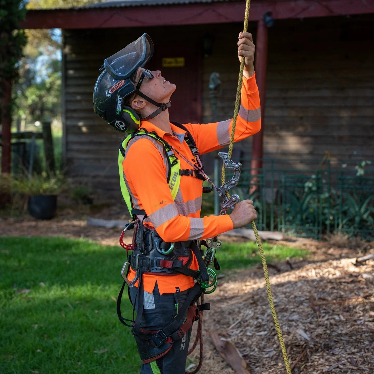 Reecoil Audax Gen2 Hi-Vis Yellow Arborist Hydration Harness