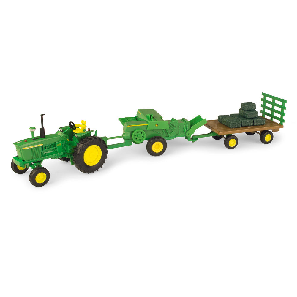 1:32 John Deere Vintage Hay Farming Toy Set - RDO Equipment