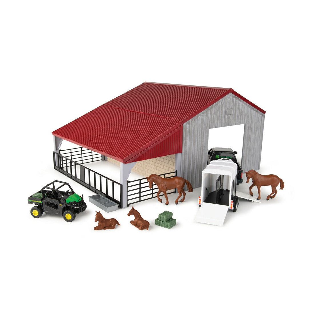 1:32 John Deere Weathered Barn Play Toy Set - RDO Equipment