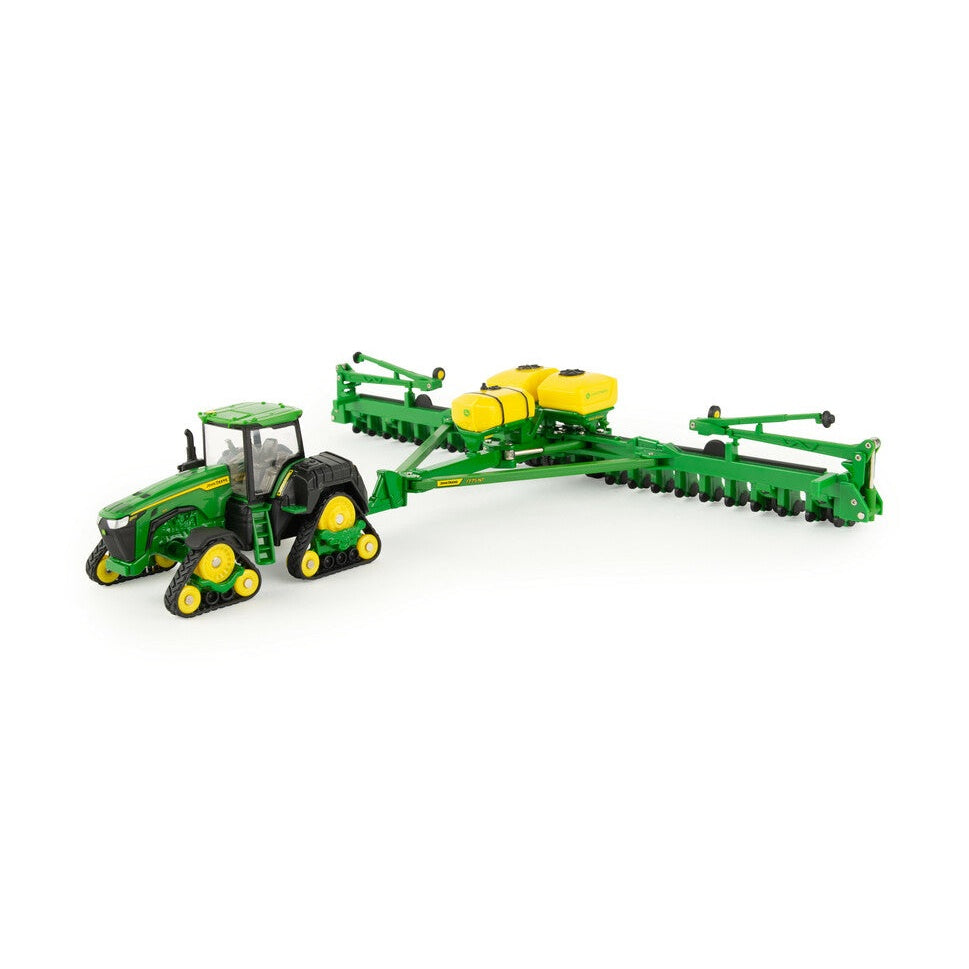 1:64 John Deere 8RX 410 Tractor With 1775NT Planter Replica Toy Set - RDO Equipment