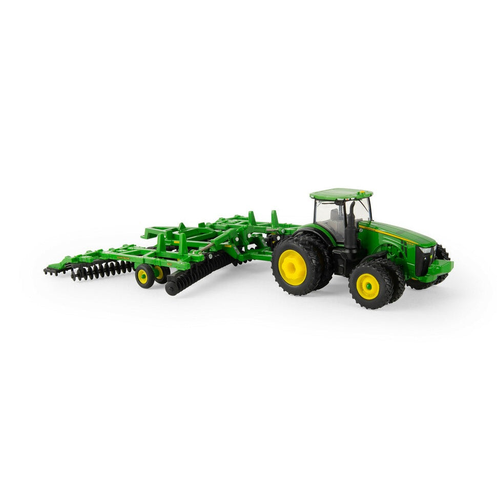 1:64 John Deere 8320R Tractor With 637 Disc Plow Set - RDO Equipment