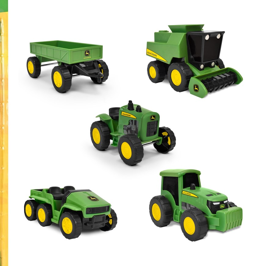 John Deere Micro Farm Vehicles 5 Pack