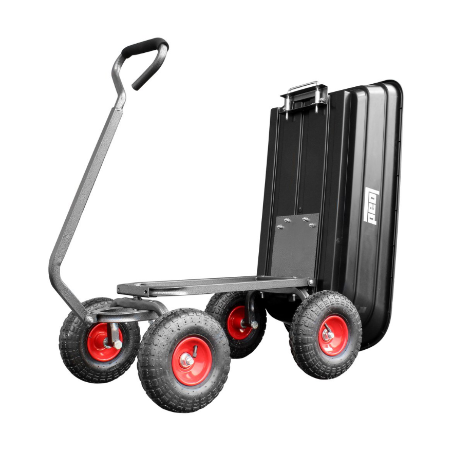 Silvan Load 67L Poly Tipper 4-Wheeled Pull Cart - RDO Equipment