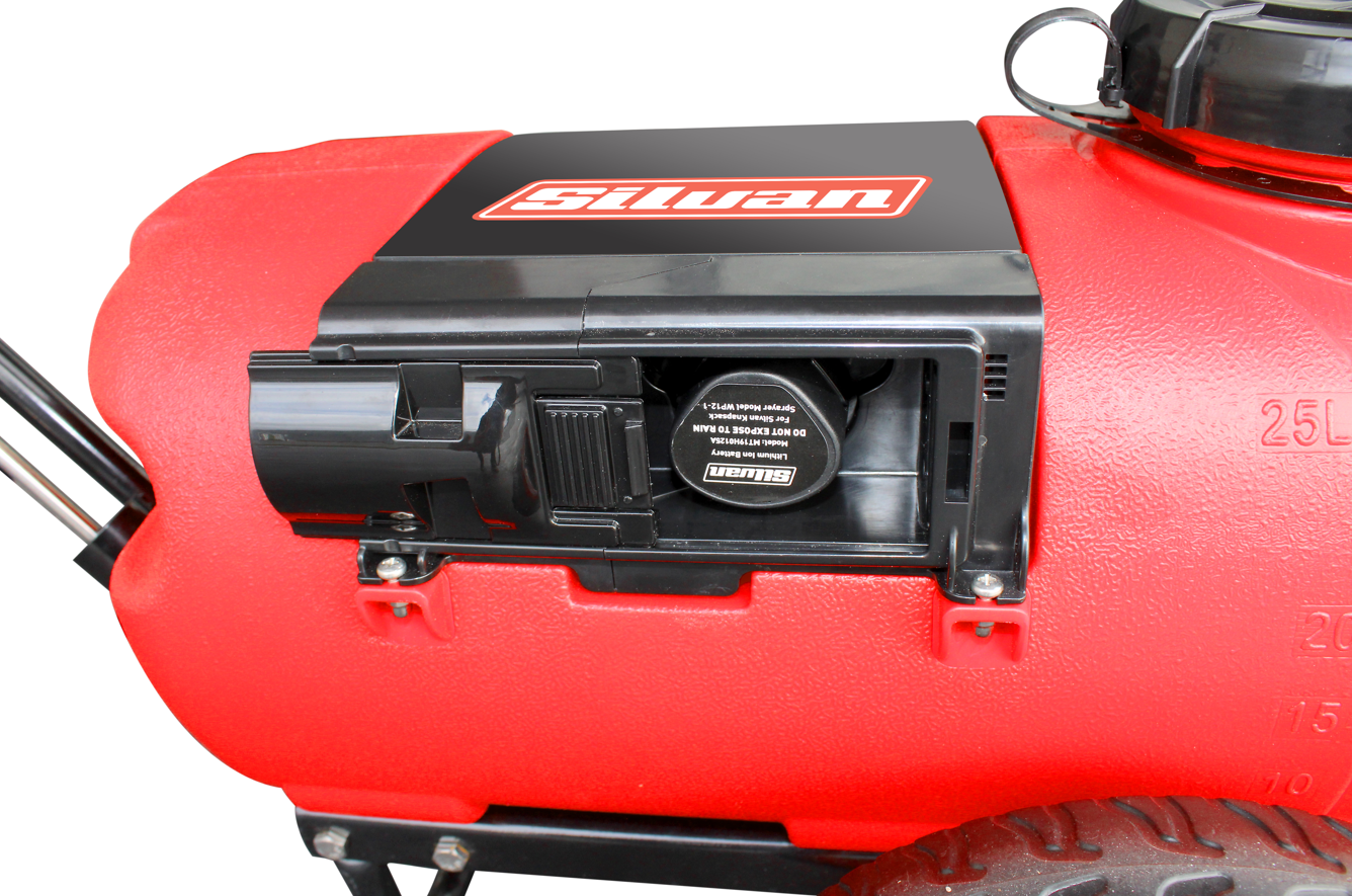 Silvan 25L Rechargeable Redline Trolley Sprayer - RDO Equipment