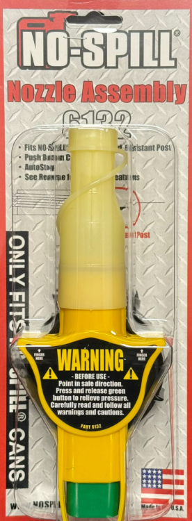 No Spill Replacement Nozzle Assembly