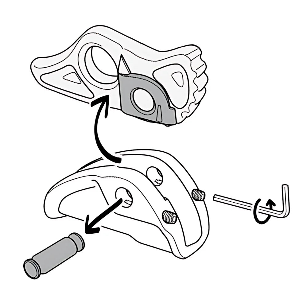 Petzl Micrograb Rope Grab Lanyard Adjuster