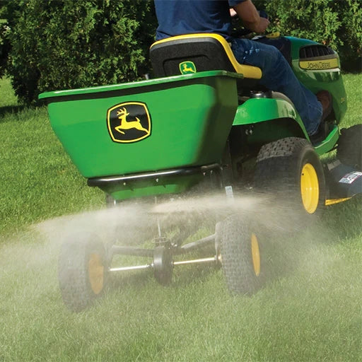 John Deere 3.5cu-ft Tow-behind Spreader for Ride-on Mowers - RDO Equipment